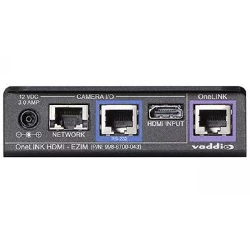 Vaddio OneLINK HDMI Πομπός & δέκτης AV Μαύρο