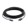Vaddio 440-1007-008 Καλώδιο USB USB 3.2 Gen 2 (3.1 Gen 2) 8 m USB C USB A Μαύρο