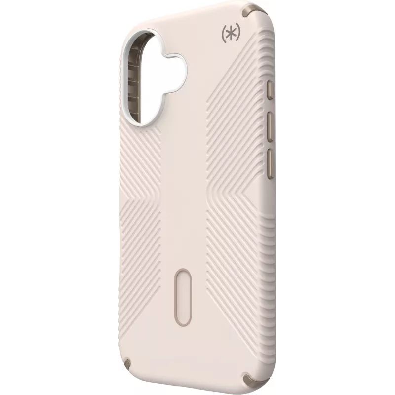 Speck Presidio2 Grip + ClickLock Apple iPhone 16 Bleached Bone – με Microban
