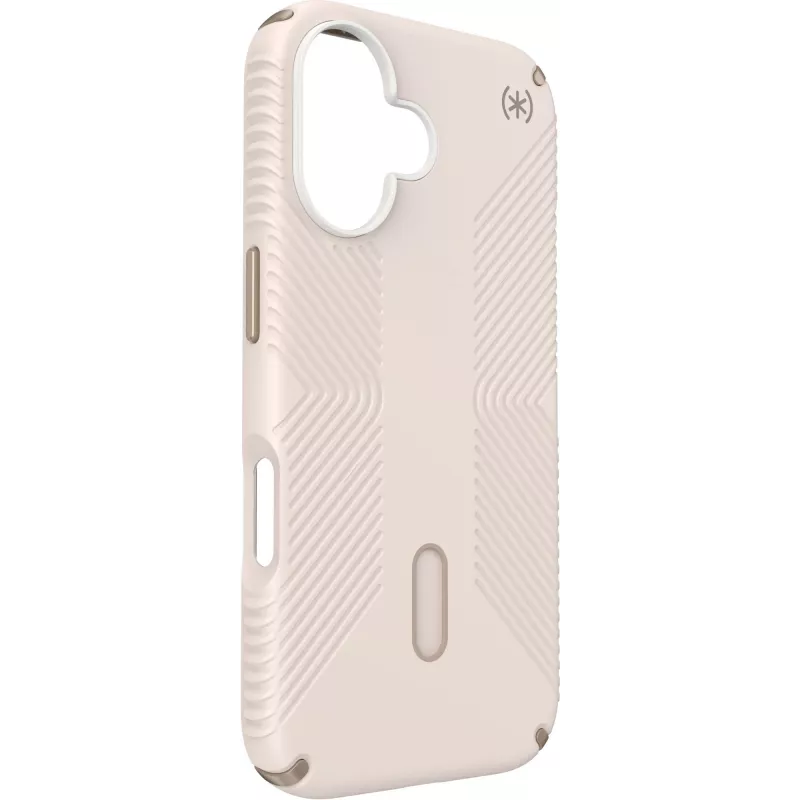 Speck Presidio2 Grip + ClickLock Apple iPhone 16 Bleached Bone – με Microban