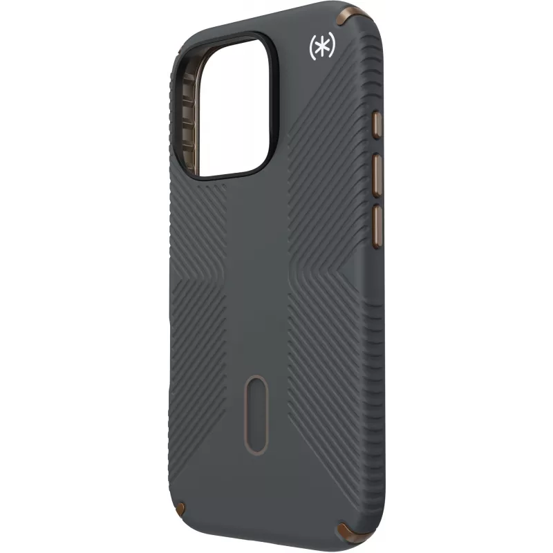 Speck Presidio2 Grip + ClickLock Apple iPhone 16 Pro Charcoal Γκρι - με Microban
