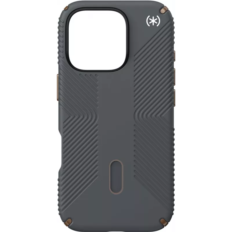 Speck Presidio2 Grip + ClickLock Apple iPhone 16 Pro Charcoal Γκρι - με Microban