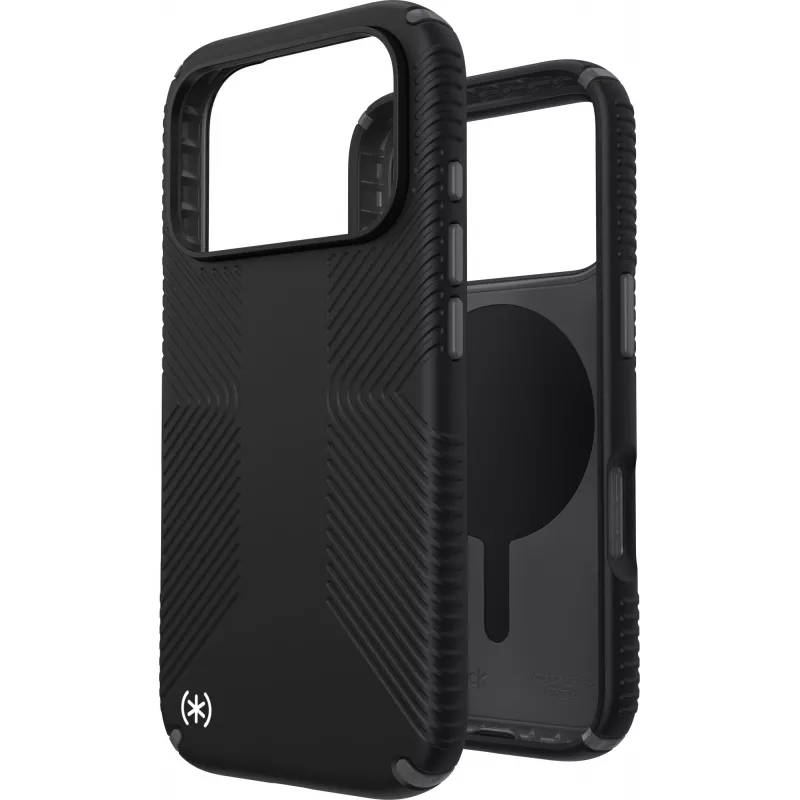 Speck Presidio2 Grip + MS Apple iPhone 17 Pro Μαύρο – με Microban