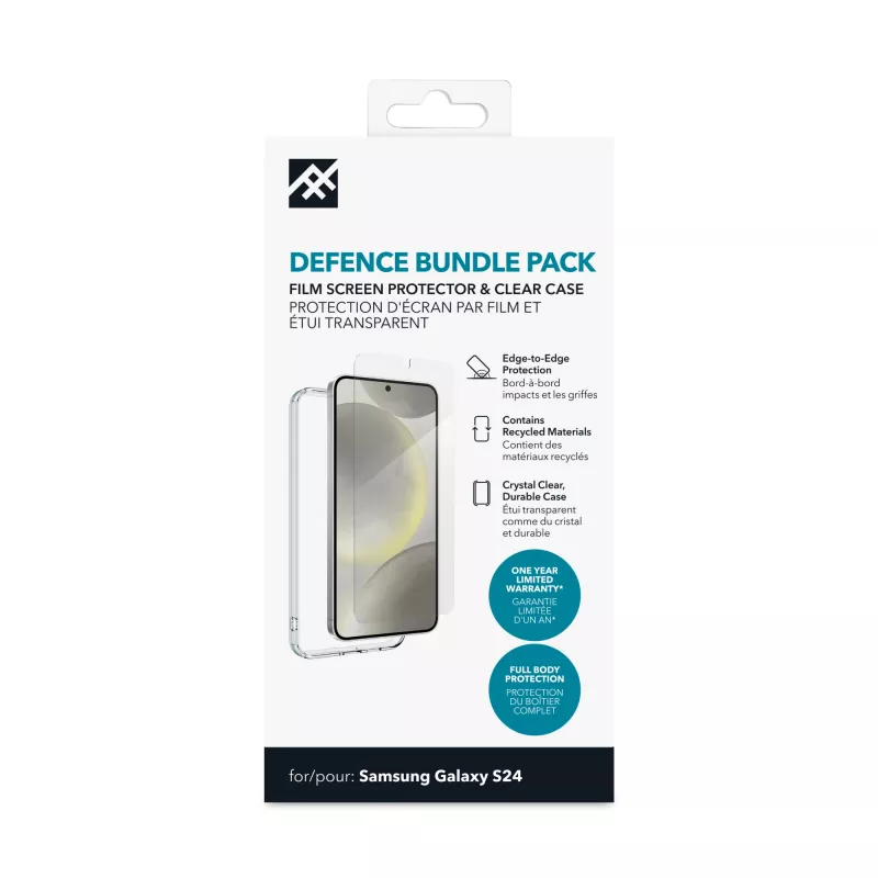 IFROGZ Defence συσκευασία σετ θήκης κινητού 15,8 cm (6,2″) θήκη Διάφανο
