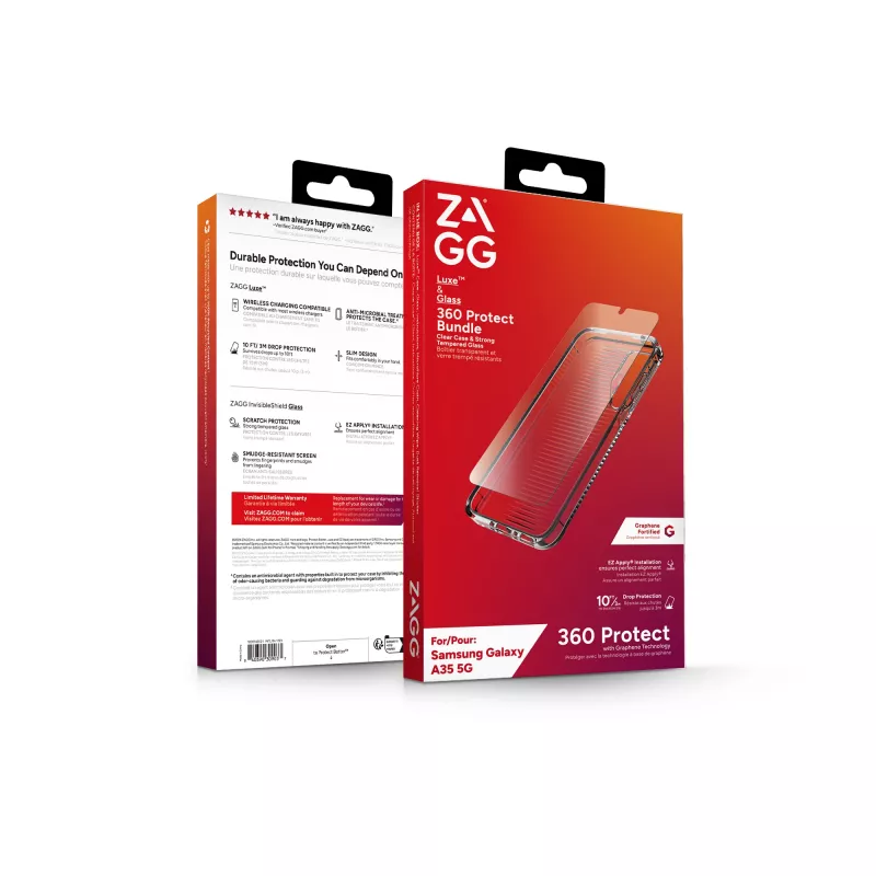 ZAGG Luxe & Glass 360 θήκη κινητού 16,8 cm (6,6″)