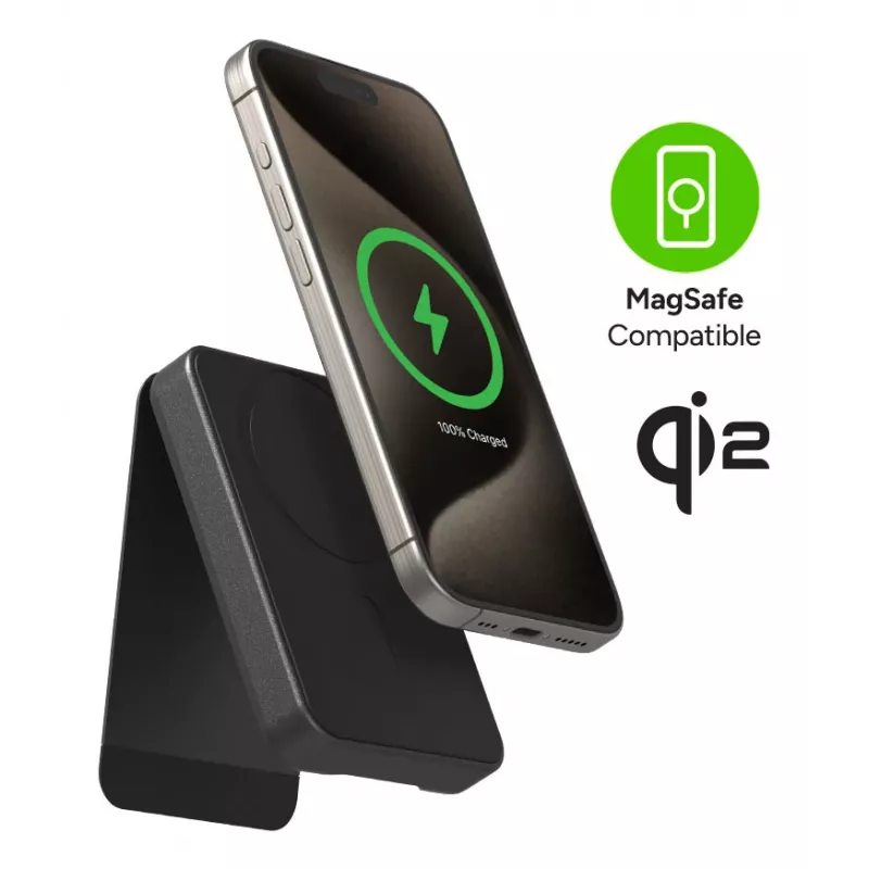 mophie Snap+ Powerstation 10000 mAh ασύρματη φόρτιση Μαύρο