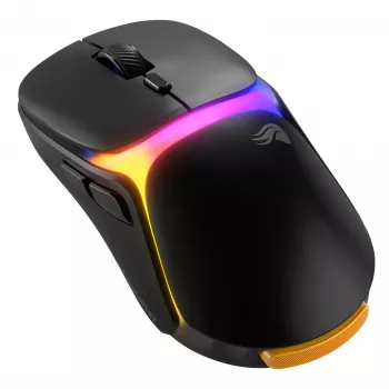 Glorious Gaming Model O3 Ασύρματο Ποντίκι Gaming – InfinitePlay εναλλασσόμενο σύστημα μπαταρίας, 8k Polling, οπτικοί διακόπτες με 130 εκατομμύρια κλικ, εξαιρετικά ελαφρύ με 66 g, οπτικός αισθητήρας 30K-DPI, RGB – Μαύρο