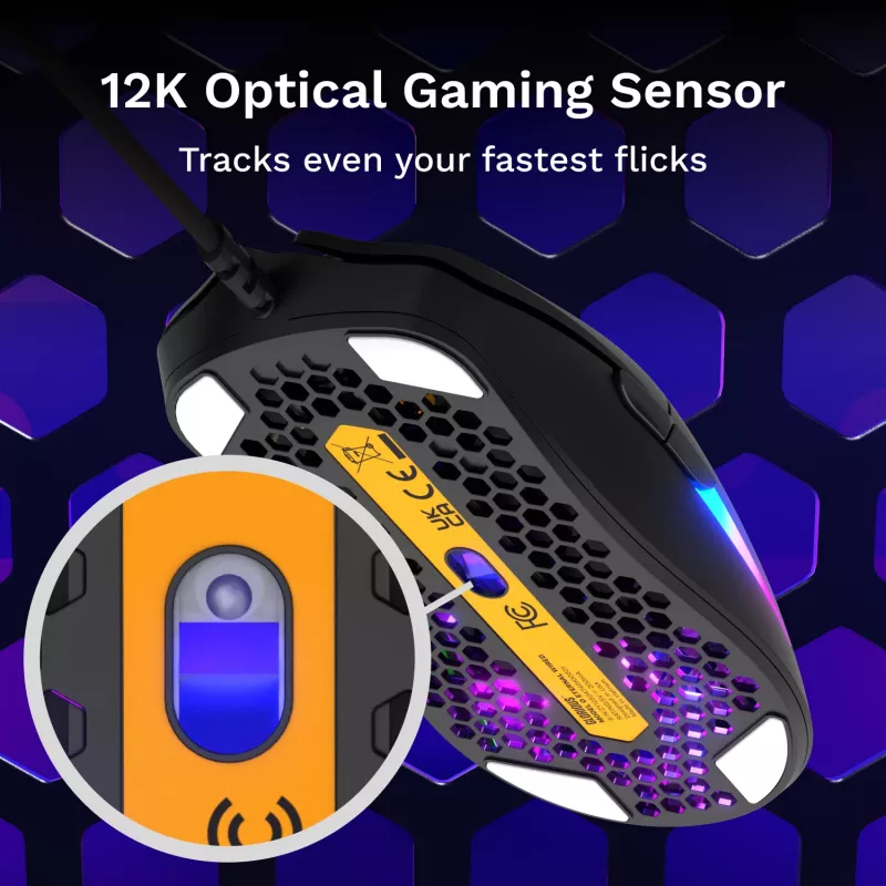 Glorious Gaming Model O Eternal Ποντίκι Δεξιόχειρας USB Type-A Οπτικό 12000 DPI