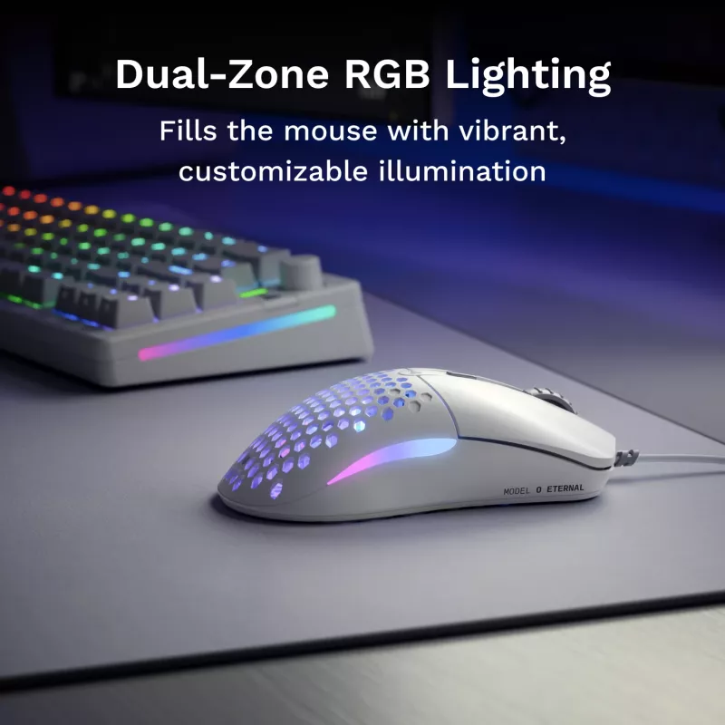 Glorious Gaming Model O Eternal Ποντίκι Δεξιόχειρας USB Type-A Οπτικό 12000 DPI