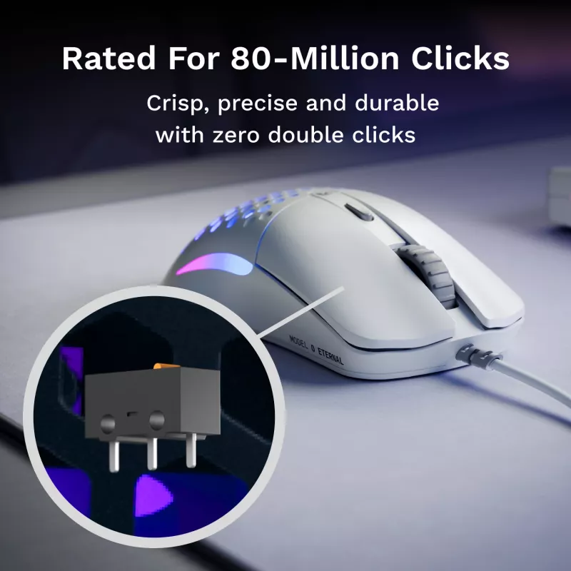 Glorious Gaming Model O Eternal Ποντίκι Δεξιόχειρας USB Type-A Οπτικό 12000 DPI