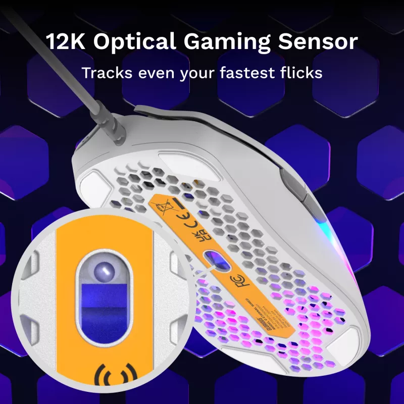 Glorious Gaming Model O Eternal Ποντίκι Δεξιόχειρας USB Type-A Οπτικό 12000 DPI