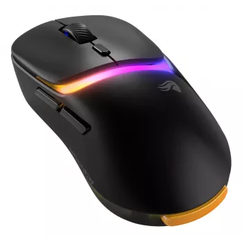 Glorious Gaming Model D3 Ασύρματο Ποντίκι Gaming – InfinitePlay σύστημα εναλλασσόμενης μπαταρίας, 8k Polling, οπτικοί διακόπτες με 130M κλικ, εξαιρετικά ελαφρύ 69g, οπτικός αισθητήρας 30K-DPI, RGB – Μαύρο