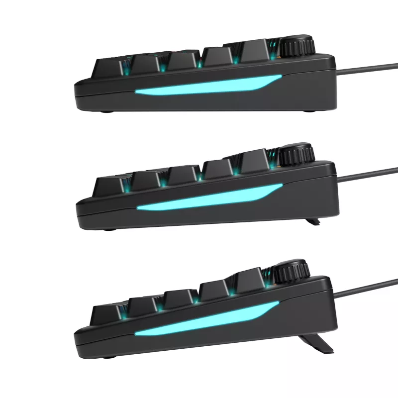 Glorious Gaming GMBK 75% Πληκτρολόγιο USB QWERTY Αγγλικά ΗΠΑ Μαύρο