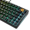 Glorious Gaming GMBK 75% Πληκτρολόγιο USB QWERTY Αγγλικά ΗΠΑ Μαύρο