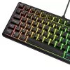Glorious Gaming GMBK 75% Πληκτρολόγιο USB AZERTY Γαλλικά Μαύρο