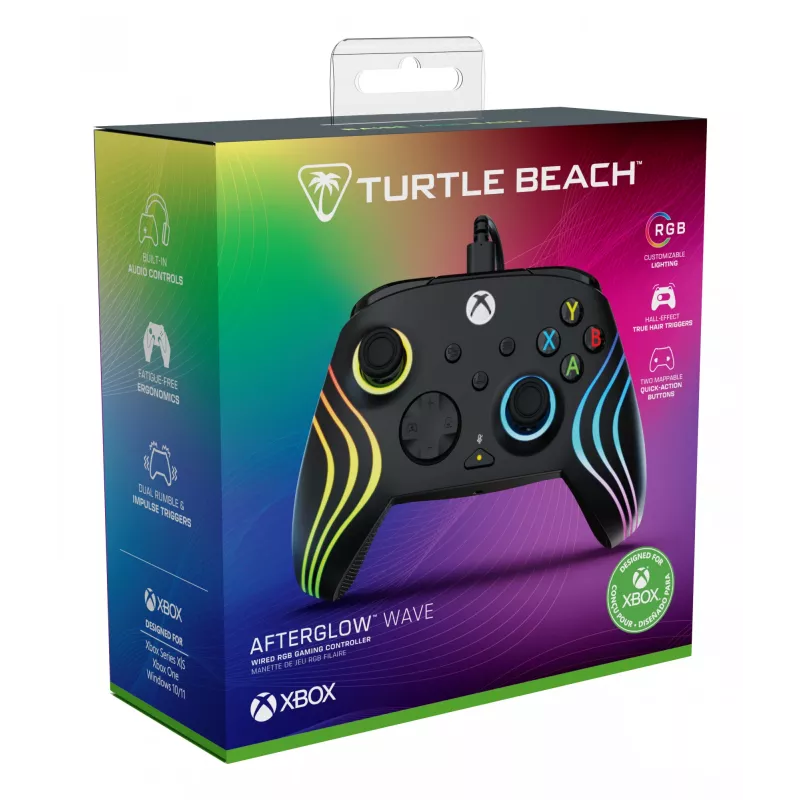 Gamepad Turtle Beach Afterglow Wave Μαύρο USB PC Xbox Series