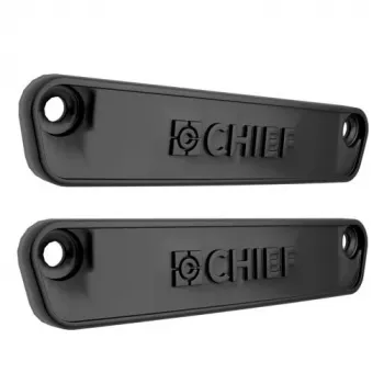 Chief Fusion Horizontal Row End Cap, Μαύρο, 2 τεμ.
