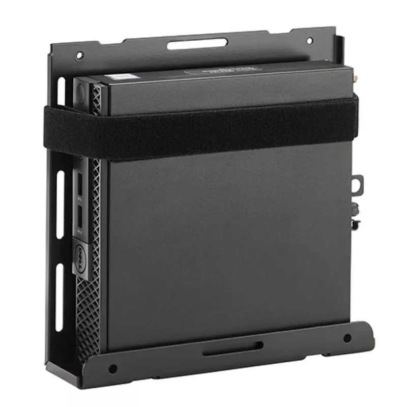 Kit τοποθέτησης Chief KRA232B – Στήριγμα κολόνας Thin-Client/PC, Ατσάλι, μαύρο, μέγιστο φορτίο 1,36 kg