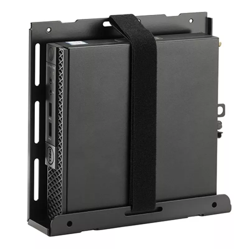 Kit τοποθέτησης Chief KRA232B – Στήριγμα κολόνας Thin-Client/PC, Ατσάλι, μαύρο, μέγιστο φορτίο 1,36 kg