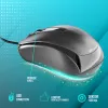 NGS EASY DELTA Ποντίκι Γραφείου Αμφίχειρο USB Type-A Οπτικό 1200 DPI