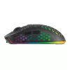 Mars Gaming MMW3, Ασύρματο Ποντίκι Gaming, RGB Flow, Υπερελαφρύ 79g, 3200DPI, Μαύρο