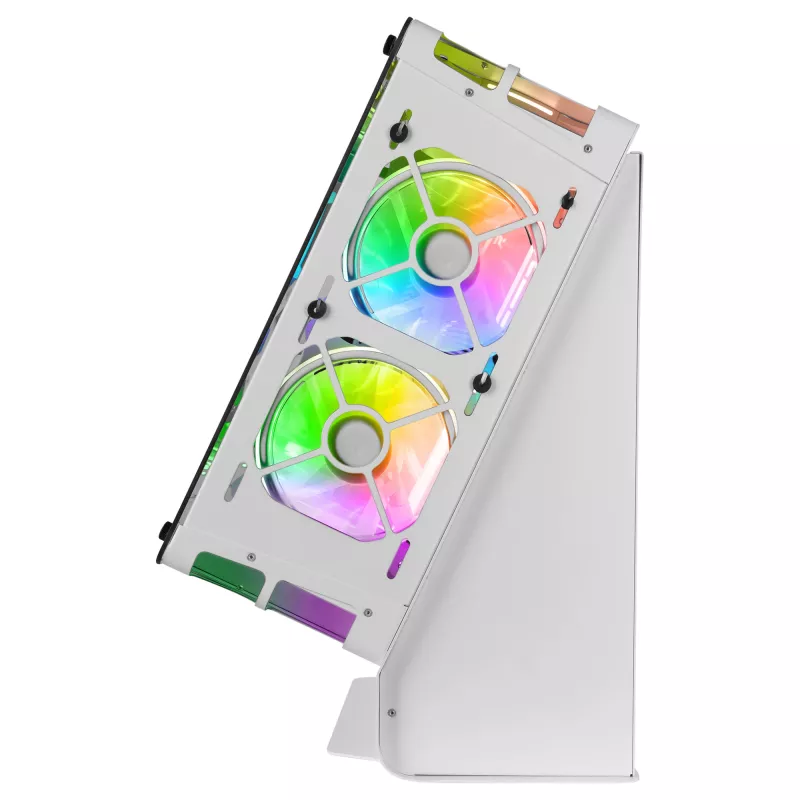 Mars Gaming MCB Λευκό Κουτί Gaming PC ATX-XL Custom Premium Edition Modular Δομή δύο θαλάμων