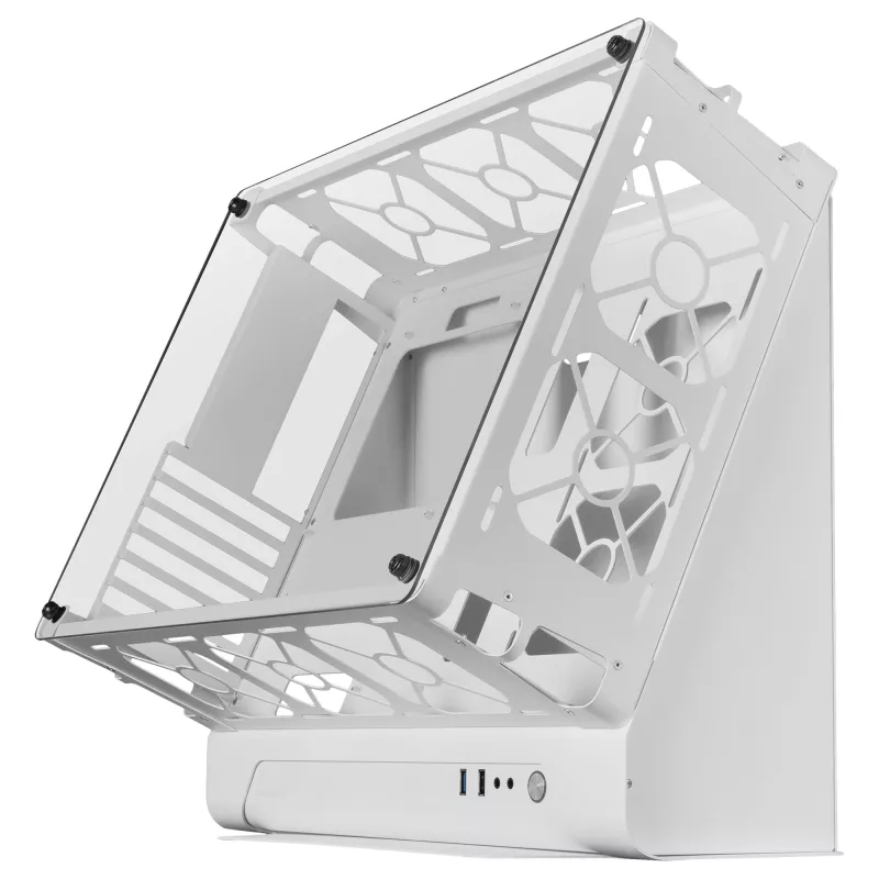 Mars Gaming MCB Λευκό Κουτί Gaming PC ATX-XL Custom Premium Edition Modular Δομή δύο θαλάμων
