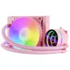 Mars Gaming ML-ONE120 Ροζ Υδρόψυξη CPU TDP 200W Infinity Mirror FRGB αθόρυβος ανεμιστήρας universal Multisocket