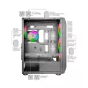 Mars Gaming MC-KX λευκό Premium E-ATX Gaming Tower FREEZER CPU System 5 ultra-αθόρυβοι ARGB ανεμιστήρες ARGB controller και RF controller Mesh πρόσοψη