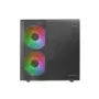 Mini Tower PC Mars Gaming MC-400 λευκό 2x 120mm μπροστινοί ανεμιστήρες