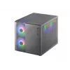 Mini Tower PC Mars Gaming MC-400 λευκό 2x 120mm μπροστινοί ανεμιστήρες