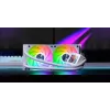 Mars Gaming ML-VISION240W Υδρόψυκτη CPU AIO, 240 mm, RGB, Λευκή