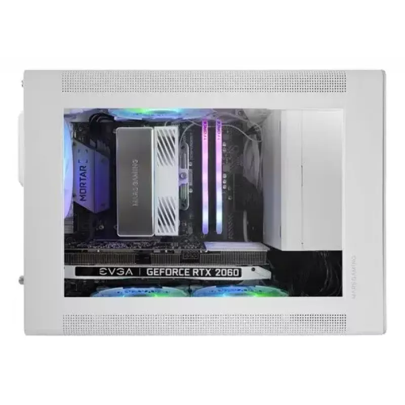 Κουτί υπολογιστή Mars Gaming MCXPSW mATX Λευκό
