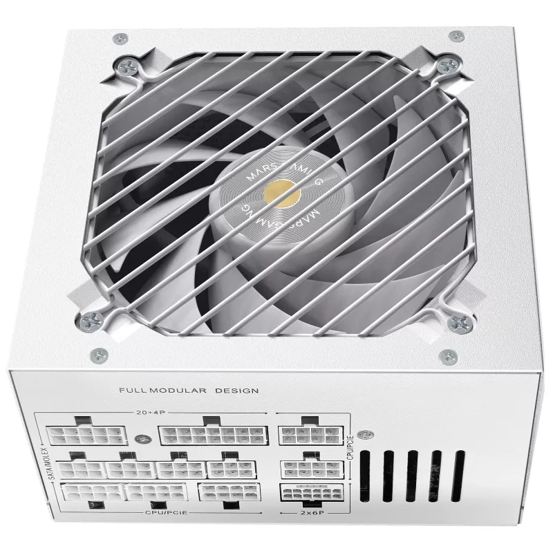 Mars Gaming MPB1000PSIW Τροφοδοτικό 1000 W 24-Pin ATX ATX Λευκό