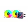 Mars Gaming ML-VISIONPRO240W Υδρόψυκτη CPU AIO 12 cm Λευκή 1 τεμ.