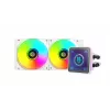 Mars Gaming ML-VISIONPRO240W Υδρόψυκτη CPU AIO 12 cm Λευκή 1 τεμ.