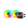 Mars Gaming ML-VISIONPRO240W Υδρόψυκτη CPU AIO 12 cm Λευκή 1 τεμ.