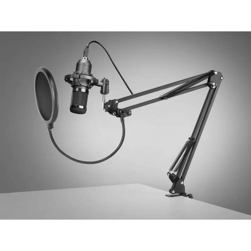 Mars Gaming Μικρόφωνο Ultra-High Definition για streaming Μαύρο