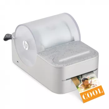 HP Sprocket Panorama φορητός έγχρωμος εκτυπωτής ετικετών και φωτογραφιών άμεσης εκτύπωσης εκτυπωτής ετικετών ZINK (Zero-Ink) έγχρωμος 313,58 x 313,58 DPI 3,3 mm/s ενσύρματος & ασύρματος Bluetooth