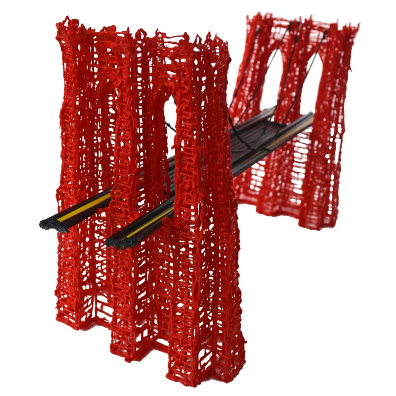 3Doodler πλαστικό υλικό 3D εκτύπωσης FLX04-RED 3 mm κόκκινο