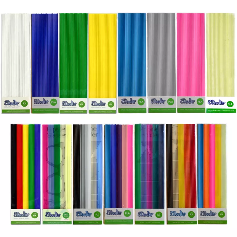 Υλικό 3D εκτύπωσης 3Doodler PL03-GRAS πολυγαλακτικό οξύ PLA πράσινο 2 g