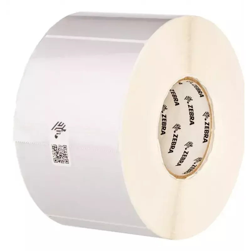Κομμένο ρολό ετικετών Zebra Z-Ultimate 3000T Silver Permanent Adhesive