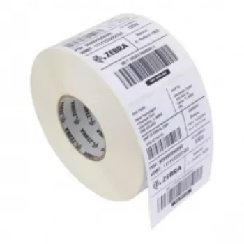 Zebra 8000T Void Matte ετικέτες πολυεστέρα, Ασημί, 25 x 51 mm, 5000 ετικέτες (2 ρολά)