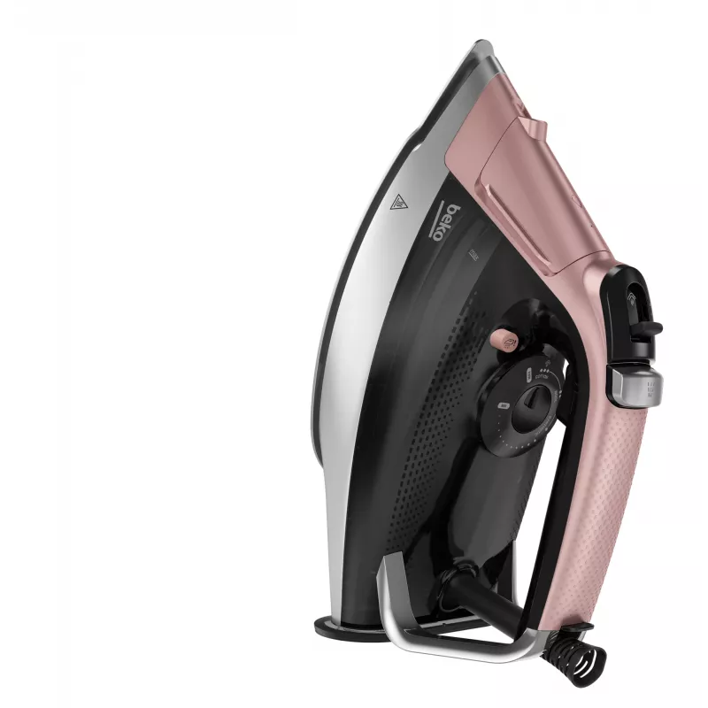Beko SIM8130P σίδερο ατμού SoftGlide 3000 W ροζ, λευκό