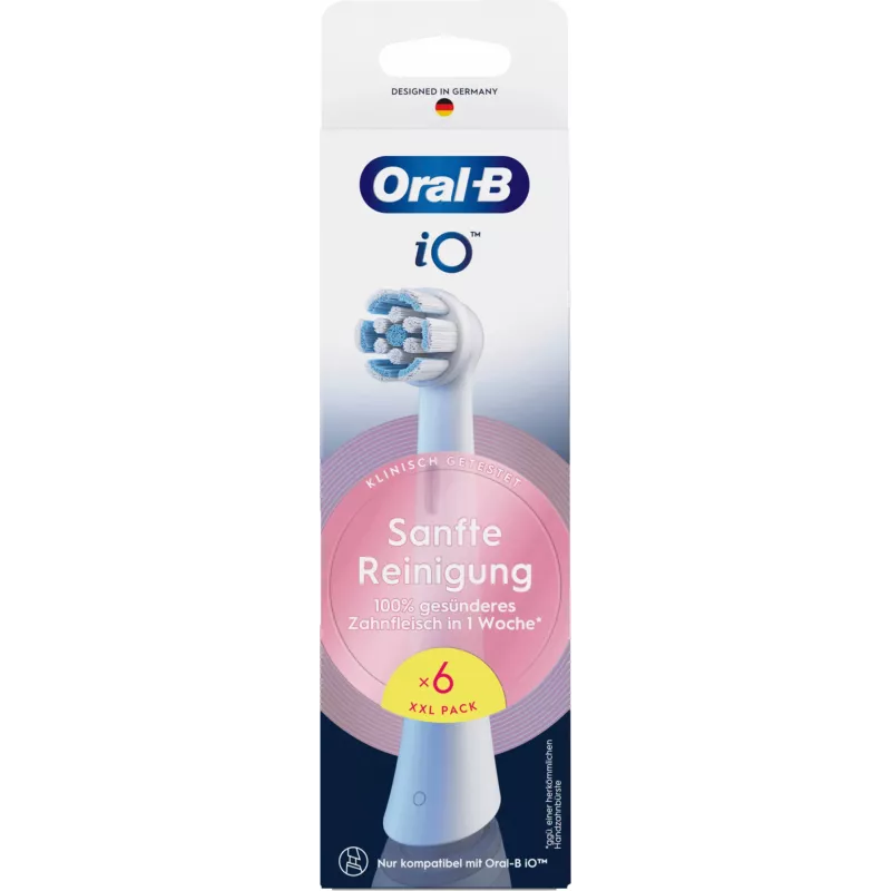 Κεφαλή οδοντόβουρτσας Oral-B 6 τεμ. λευκή
