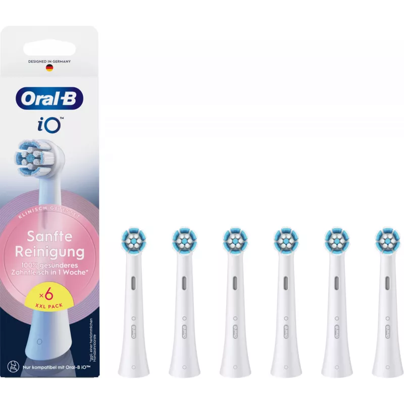 Κεφαλή οδοντόβουρτσας Oral-B 6 τεμ. λευκή