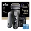 Ξυριστική μηχανή με φύλλα Braun Series 9 Pro+ 9675cc γκρι ασημί ανοξείδωτο ατσάλι