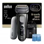 Ξυριστική μηχανή με φύλλα Braun Series 9 Pro+ 9675cc γκρι ασημί ανοξείδωτο ατσάλι