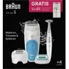 Braun Silk-épil 5 810 + Gillette Venus Trimmer 28 τσιμπιδάκια μπλε, λευκό
