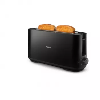 Philips Daily Collection HD2590/90 τοστιέρα – μακριά σχισμή, μαύρη